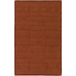 Surya Mystique M-5354 Rust Area Rug 5' x 8'