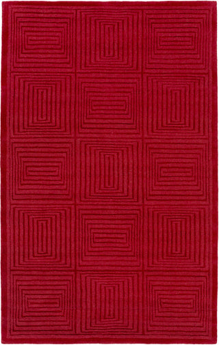 Surya Mystique M-5356 Cherry Hand Loomed Area Rug 5' X 8'