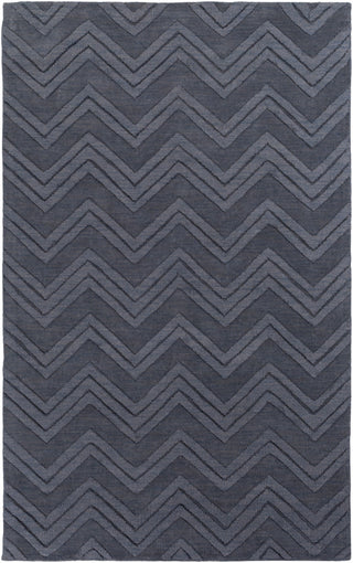 Surya Mystique M-5360 Charcoal Hand Loomed Area Rug 5' X 8'