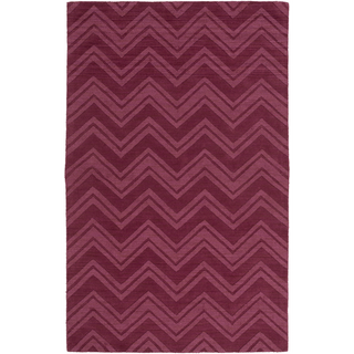 Surya Mystique M-5363 Burgundy Area Rug 5' x 8'