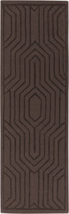 Surya Mystique M-5367 Chocolate Area Rug 2'6'' x 8' Runner