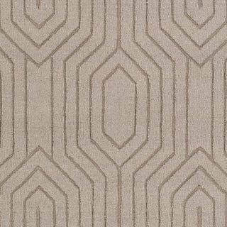 Surya Mystique M-5368 Taupe Hand Loomed Area Rug Sample Swatch