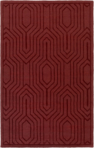 Surya Mystique M-5369 Burgundy Area Rug 5' x 8'