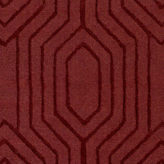 Surya Mystique M-5369 Burgundy Hand Loomed Area Rug Sample Swatch