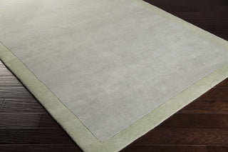 Surya Mystique M-5371 Moss Hand Loomed Area Rug 5x8 Corner