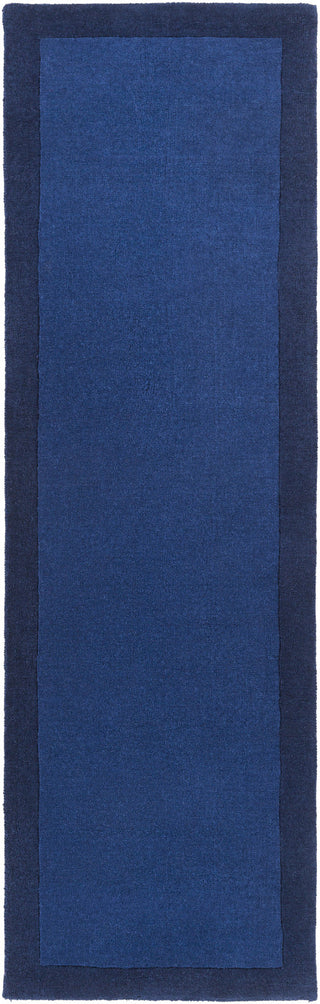 Surya Mystique M-5377 Cobalt Area Rug 2'6'' x 8' Runner