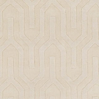 Surya Mystique M-5385 Ivory Hand Loomed Area Rug Sample Swatch