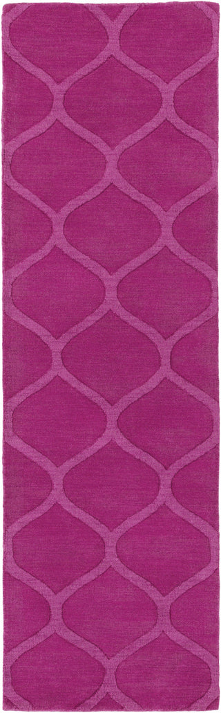 Surya Mystique M-5395 Magenta Area Rug 2'6'' x 8' Runner