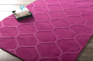 Surya Mystique M-5395 Magenta Hand Loomed Area Rug 