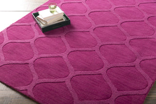 Surya Mystique M-5395 Magenta Hand Loomed Area Rug 