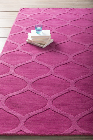 Surya Mystique M-5395 Magenta Hand Loomed Area Rug 