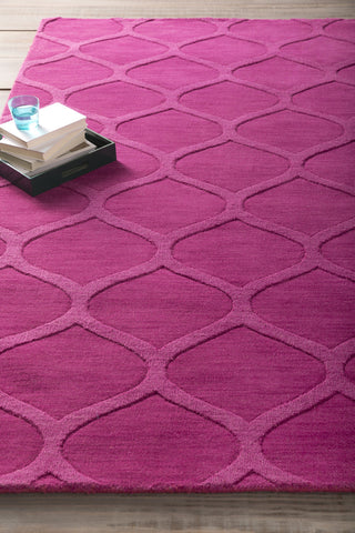 Surya Mystique M-5395 Magenta Hand Loomed Area Rug 