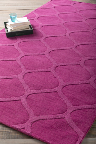 Surya Mystique M-5395 Magenta Hand Loomed Area Rug 