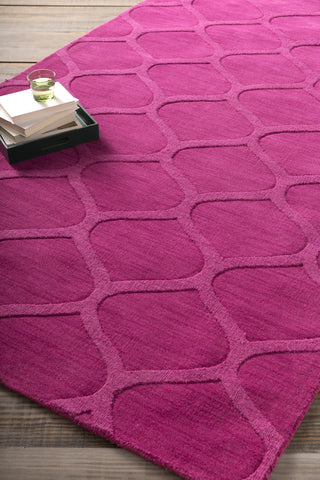 Surya Mystique M-5395 Magenta Hand Loomed Area Rug 