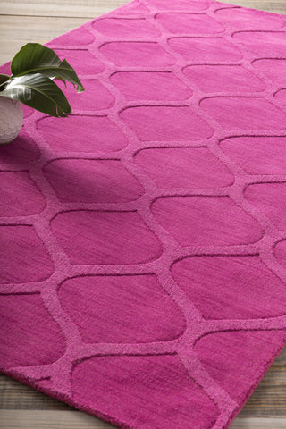 Surya Mystique M-5395 Magenta Hand Loomed Area Rug 