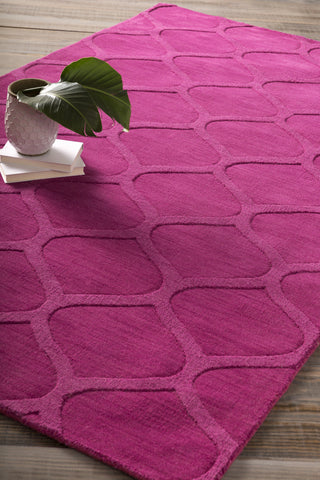 Surya Mystique M-5395 Magenta Hand Loomed Area Rug 