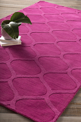 Surya Mystique M-5395 Magenta Hand Loomed Area Rug 