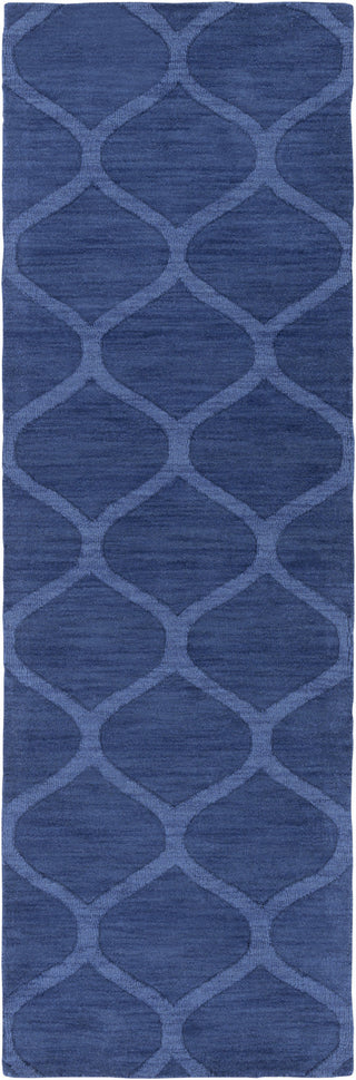 Surya Mystique M-5397 Cobalt Area Rug 2'6'' x 8' Runner