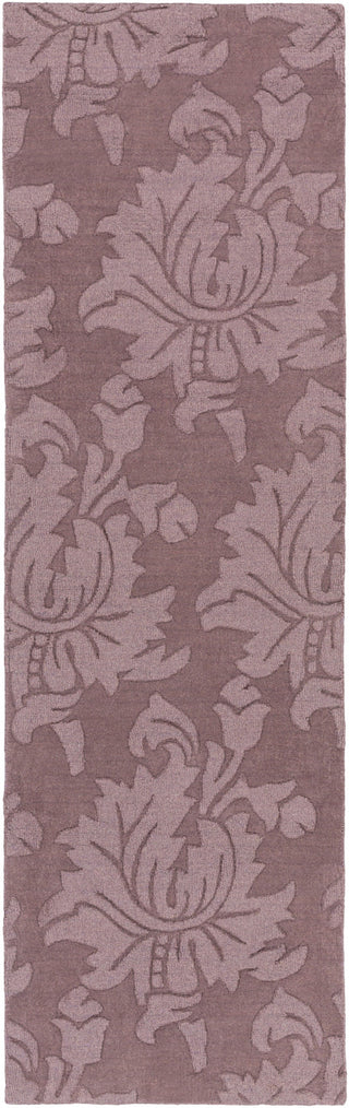 Surya Mystique M-5401 Mauve Area Rug 2'6'' x 8' Runner