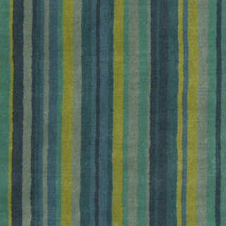 Surya Mystique M-5411 Teal Hand Loomed Area Rug Sample Swatch