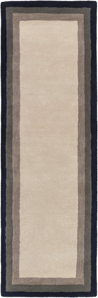 Surya Mystique M-5413 Ivory Area Rug 2'6'' x 8' Runner