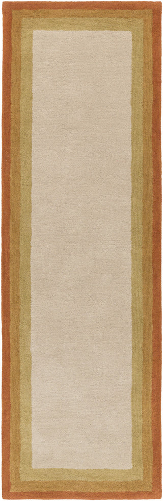 Surya Mystique M-5414 Beige Area Rug 2'6'' x 8' Runner