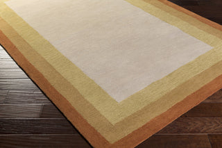 Surya Mystique M-5414 Beige Hand Loomed Area Rug 5x8 Corner