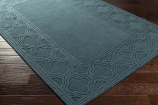 Surya Mystique M-5422 Blue Area Rug Closeup