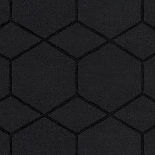 Surya Mystique M-5431 Black Area Rug Sample Swatch