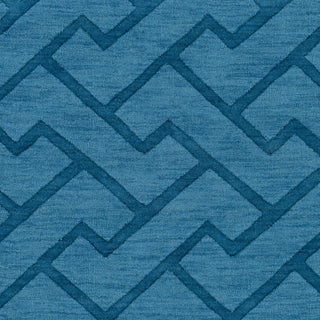 Surya Mystique M-5434 Bright Blue Area Rug Sample Swatch