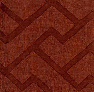 Surya Mystique M-5438 Dark Red Area Rug Sample Swatch