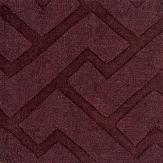 Surya Mystique M-5439 Eggplant Area Rug Sample Swatch