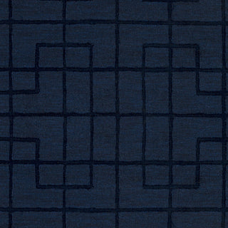 Surya Mystique M-5440 Navy Hand Loomed Area Rug Sample Swatch