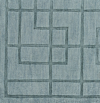 Surya Mystique M-5443 Aqua Area Rug Sample Swatch