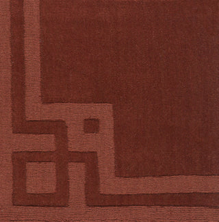 Surya Mystique M-5446 Rust Area Rug Sample Swatch