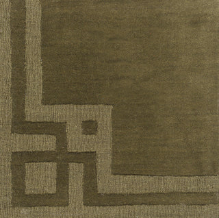 Surya Mystique M-5449 Dark Brown Hand Loomed Area Rug Sample Swatch