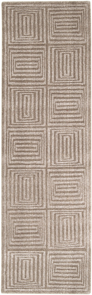 Surya Mystique M-64 Taupe Area Rug 2'6'' x 8' Runner