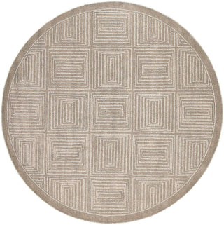 Surya Mystique M-64 Taupe Area Rug 7'9'' Round