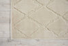 Nourison Gleam MA601 Ivory Area Rug by Michael Amini Room Image Feature