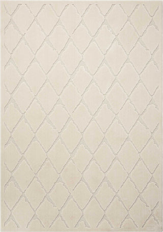 Nourison Gleam MA601 Ivory Area Rug by Michael Amini