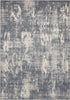 Nourison Gleam MA602 Slate Area Rug by Michael Amini