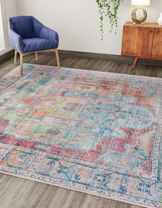 Unique Loom Maahru T-MAHR1 Multi Area Rug Square Lifestyle Image