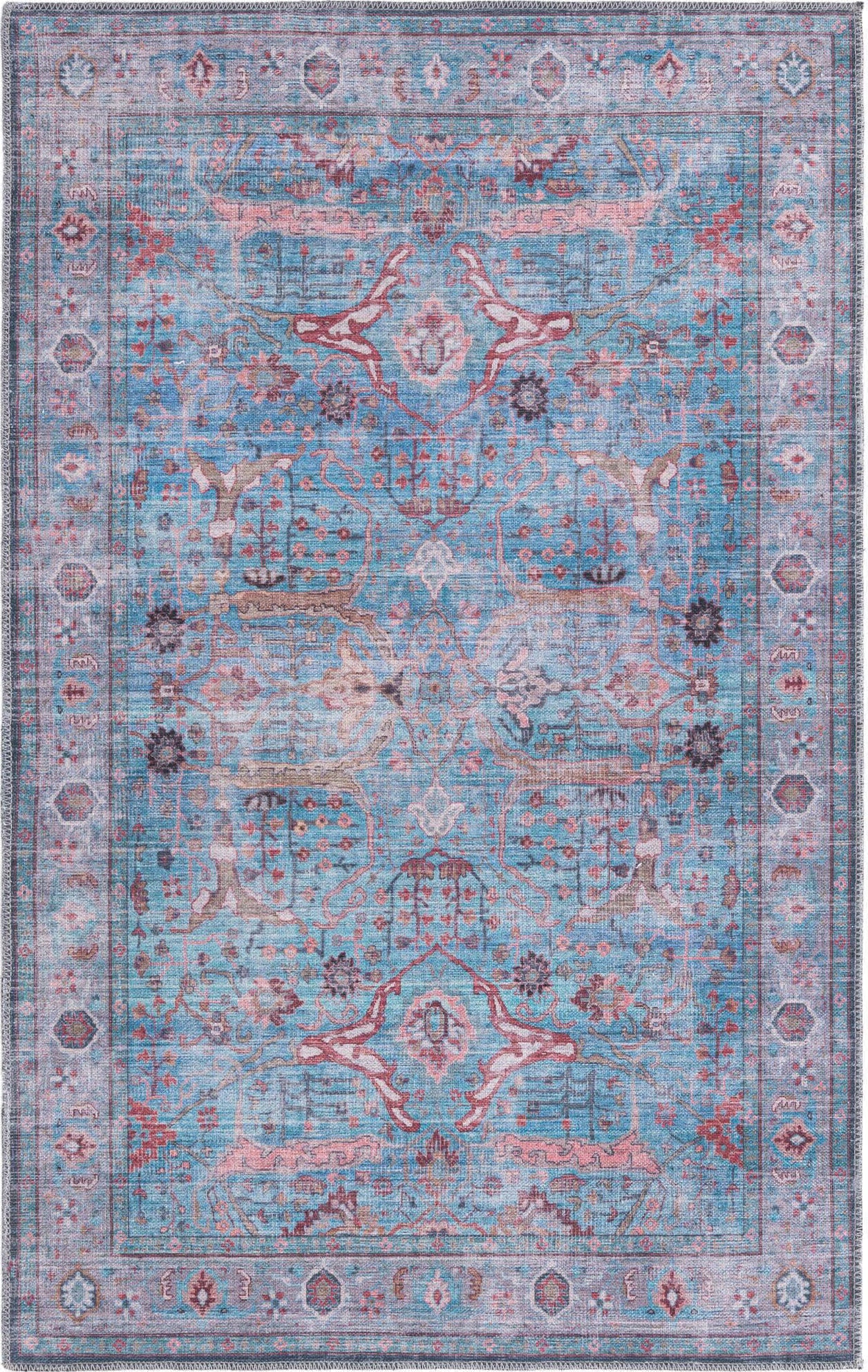 Unique Loom Maahru T-MAHR5 Navy Blue Area Rug – Incredible Rugs and Decor