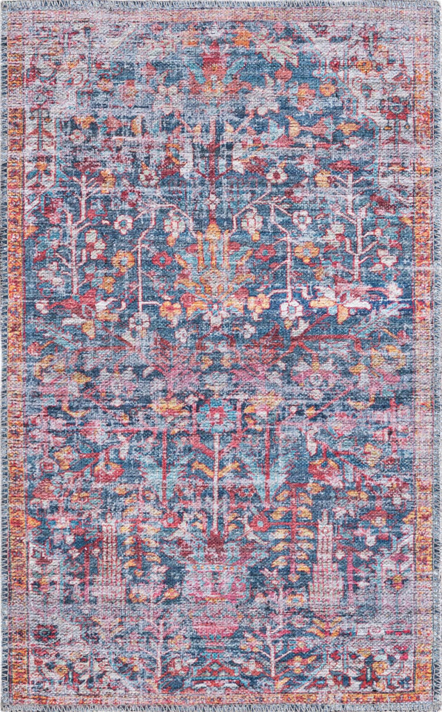 Unique Loom Maahru T-MAHR5 Navy Blue Area Rug main image