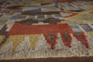 Momeni Madagascar MDG-7 Multi Area Rug Corner Shot