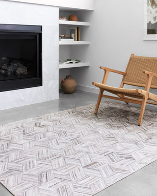 Loloi II Maddox MAD-07 Grey/Ivory Area Rug Room Scene Featured