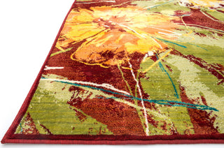 Loloi Madeline MZ-05 Hibiscus Area Rug Corner Shot