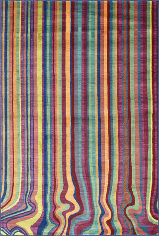 Loloi Madeline MZ-08 Multi Stripe Area Rug main image