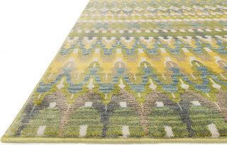 Loloi Madeline MZ-14 Green / Multi Area Rug Corner Shot