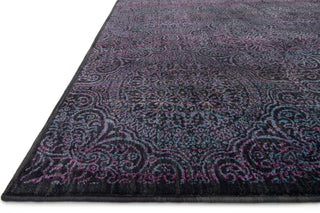 Loloi Madeline MZ-19 Charcoal / Multi Area Rug Corner Shot